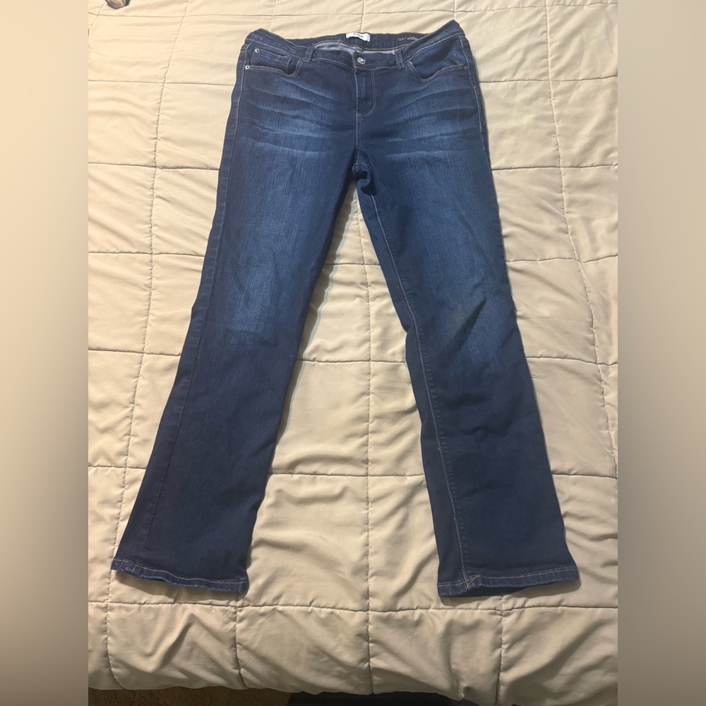 Kensie Dark Blue Flare Jeans